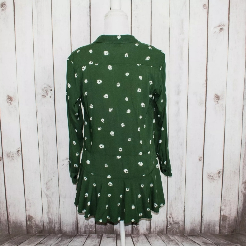 HP!🐞 11.1.Tylho Ladybug Peplum Tunic - Picture 2 of 16